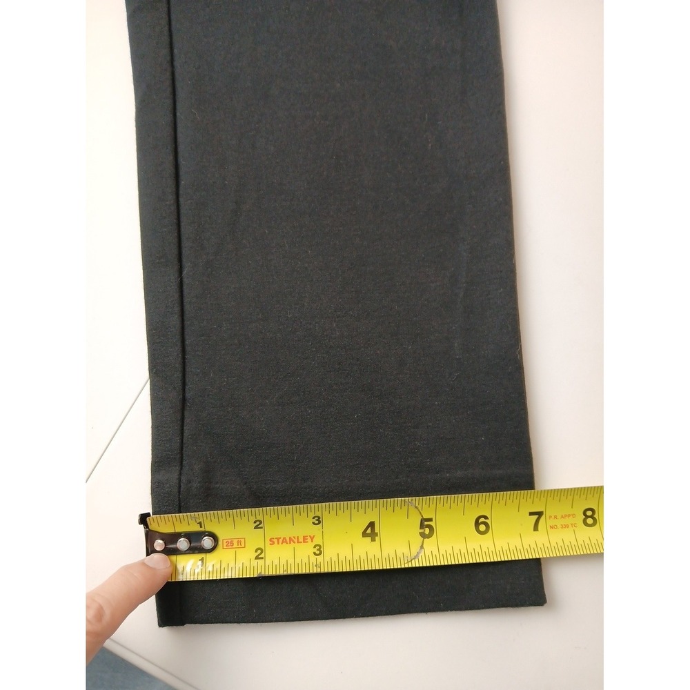 J Jill Black Pull On Ponte Knit Slim Leg Pants Women's Size Medium Viscose Bld - Picture 14 of 16